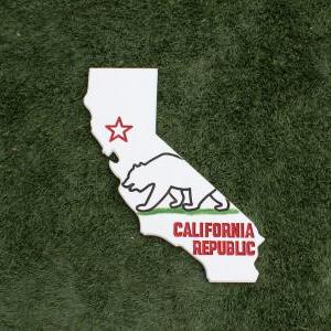 California Wall Art – Ca State Flag Sign -..