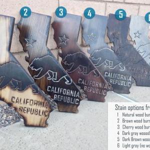 California State Wall Hanging Sign