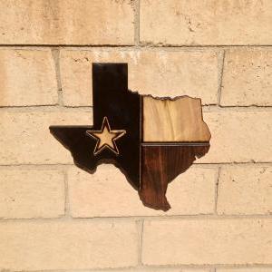 Texas State Wood Sign