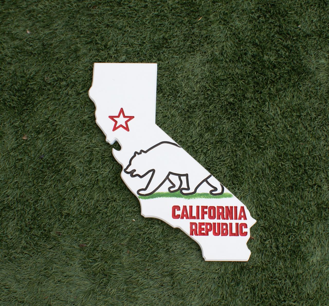 Now - California State Art – California Bear Sign
